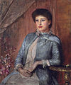 Portrait de Lillie Langtry par Frank Miles.