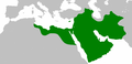 Image 4The Rashidun Caliphate reached its greatest extent under Caliph Uthman, c. 654 (from History of Saudi Arabia)