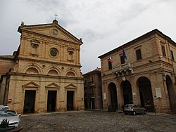 Skyline of Monte Urano