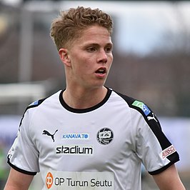 Valakari als speler van TPS Turku in 2018