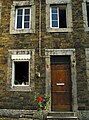 Façade de maison typique.