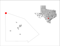 Location of Lytle in Atascosa County