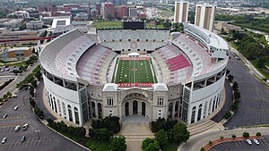 Das Ohio Stadium im Juni 2021