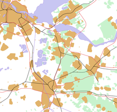 Utrecht Lunetten is located in Northeastern Randstad