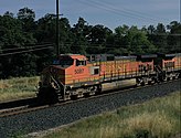 BNSF # 5087 in Sacramento