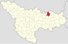 Location in Timiș County