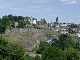 Chateau de Bressuire and the Eglise Notre-Dame