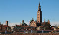 Cremona, Baptisterium und Dom mit Torrazzo