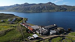 The village of Djúpavík