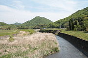 三田市木器付近（背後山は羽束山北側）