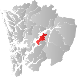 Jondal – Mappa