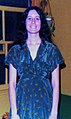 Image 77A young woman wearing a wrap dress. (from 1970s in fashion)