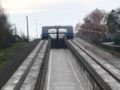 Engines and movable gate at the top of the slope