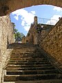 Steintreppe in der Altstadt