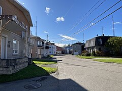 Coin des rues Cossette et de la Station