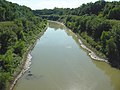 The Saline River of southeastern Illinois where John Crenshaw at the Illinois Salines, in Equality, Illinois, leased out Kentucky slaves from their owners who boiled down salt brine water from wells and the river into usable salt for sale.