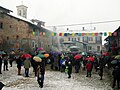 La fagiolata di San Giulio, sotto la neve