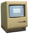 Der Macintosh 128k mit GUI