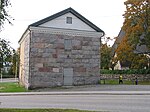 Spannmålsmagasinet vid Bjärnå kyrka (1820, förstorat 1896)