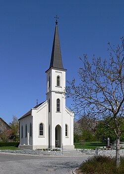 Skyline of Illmensee