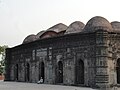 The rear of the mosque