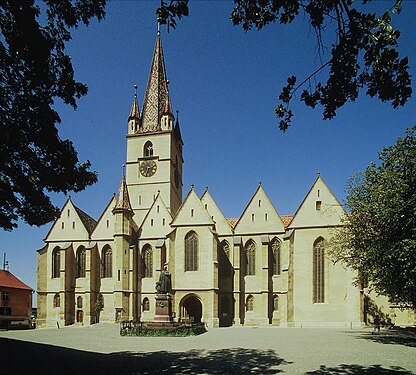 Paroĥopreĝejo en Hermannstadt, Transilvanujo