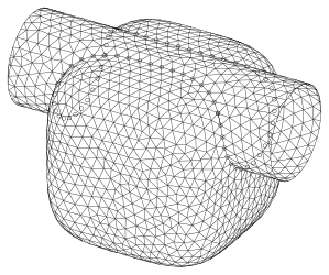 Triangulation: Zylinder, Fläche '"`UNIQ--postMath-00000001-QINU`"'