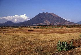 Vue du volcan.