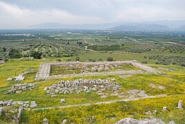 Le site de l'Héraion d'Argos.