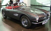 Ein BMW 507 im BMW Museum