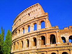 The Colosseum in Rome