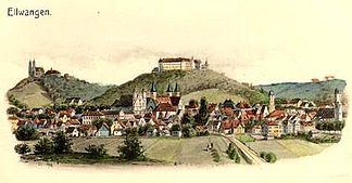 Ellwangen um 1900