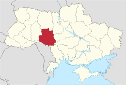 Oblast' di Vinnycja – Localizzazione