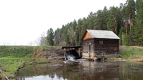 Водяная мельница в деревне Турынгурт