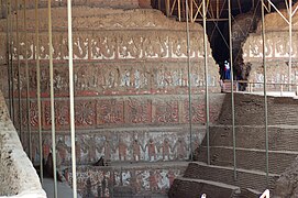 Interior of Huaca de la Luna, Trujillo, Peru