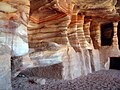 Túmulos rochosos escavados na arenita (Kokhim) en Petra