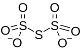 Image illustrative de l’article Trithionate