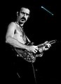 Frank Zappa in 1977 overleden op 4 december 1993