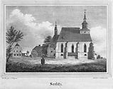 Die St. Annenkirche um 1840