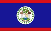 Flag of Belize (1:8:1)