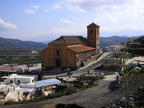 Igreja de Gérgal Localização de Gérgal