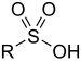 Acid sulfonic