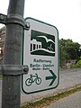 Kennzeichnung Radfernweg Berlin-Usedom