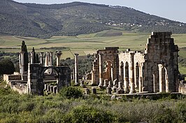 Volubilis, een oude Romeinse nederzetting