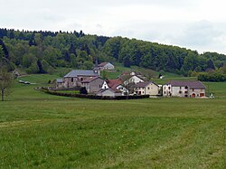 Skyline of Beulotte-Saint-Laurent