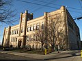 Fort Pitt Elementary School, built in 1905, added to in 1910, in the Garfield neighborhood of Pittsburgh, PA.