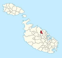 Lokasi di Malta