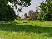 Picture Langford Estate with Langford House in the distance