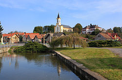 Centre of Skořenice