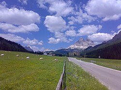 Panorama vers Misurina.